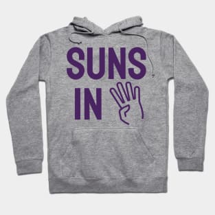 Suns in 4 Phoenix Basketball Playoffs Sweep Hoodie